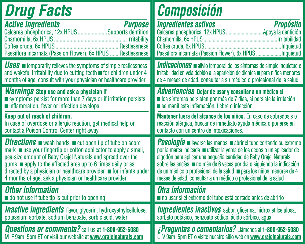 . Baby Orajel Naturals Nighttime Teething Gel Review